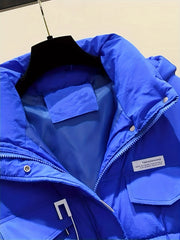 Warm Hooded Puffer Coat For Women Winter Outdoor Clothing