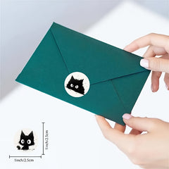 500pcs Little Cat Roll Stickers Vinyl Fun Decorative Decals