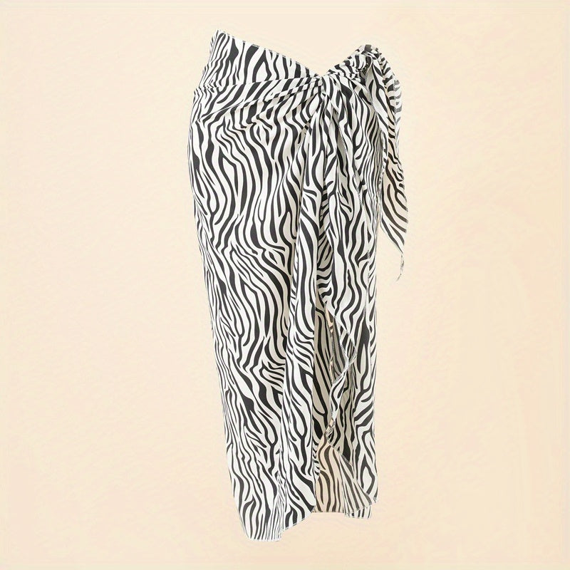 Boho Printed Beach Towel Gauze Skirt Swimsuit Cover