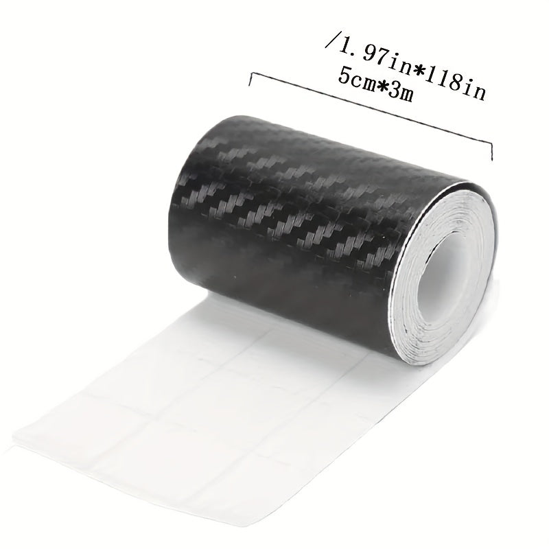 5M Carbon Fiber Scratch-proof Film for Car Thresholds