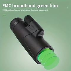 12x50 Monocular Telescope IPX4 Waterproof Outdoor Camping Bird Watching