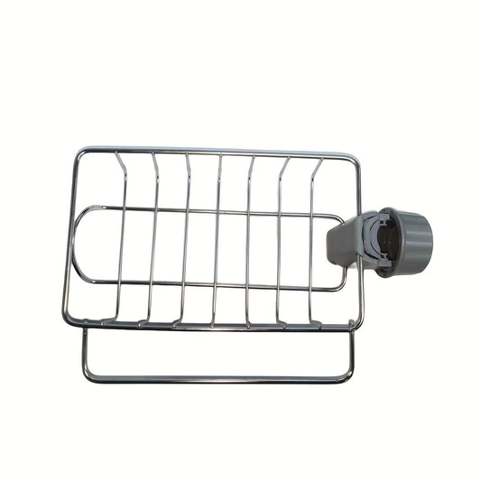 Stainless Steel Faucet Rack Sink Caddy Organizer