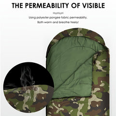 Portable Warm Sleeping Bag for Outdoor Camping Travel