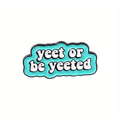 Funny Quote Enamel Pins Badges Letters Dialog Bag Brooches Cartoon Lapel Pin