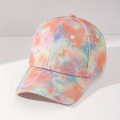 Tie Dye Sun Hat Baseball Cap For Students