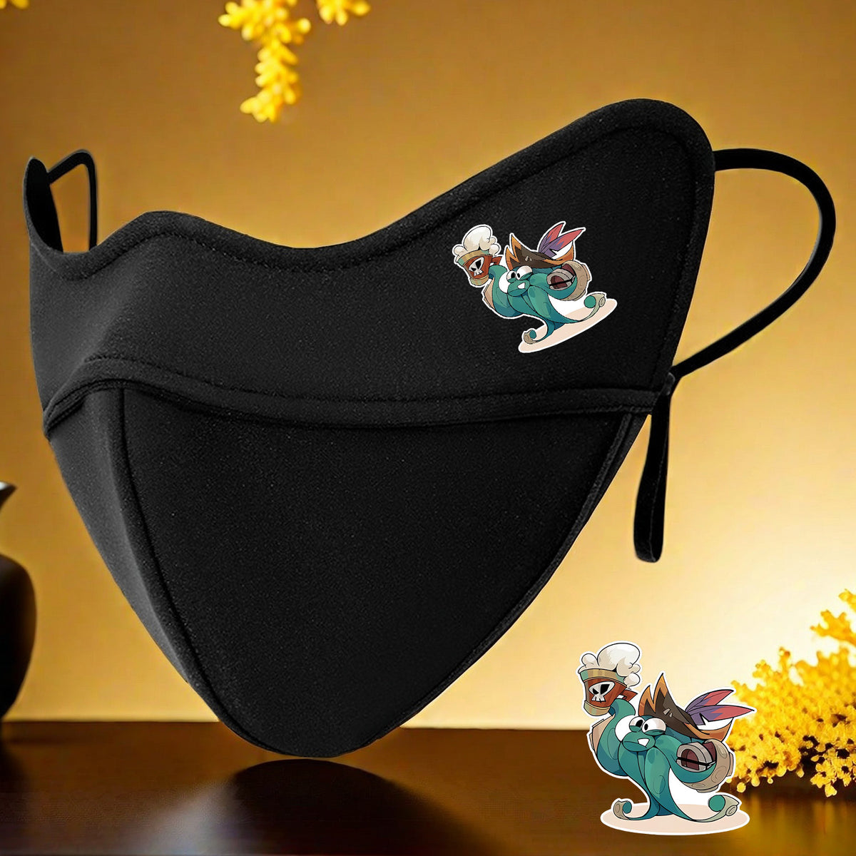 3D Octopus Pirate Warm Mask