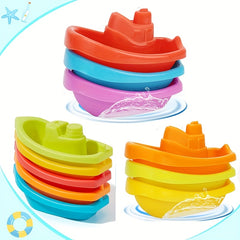 5pcs Floating Boats Water Table Toys for Toddlers