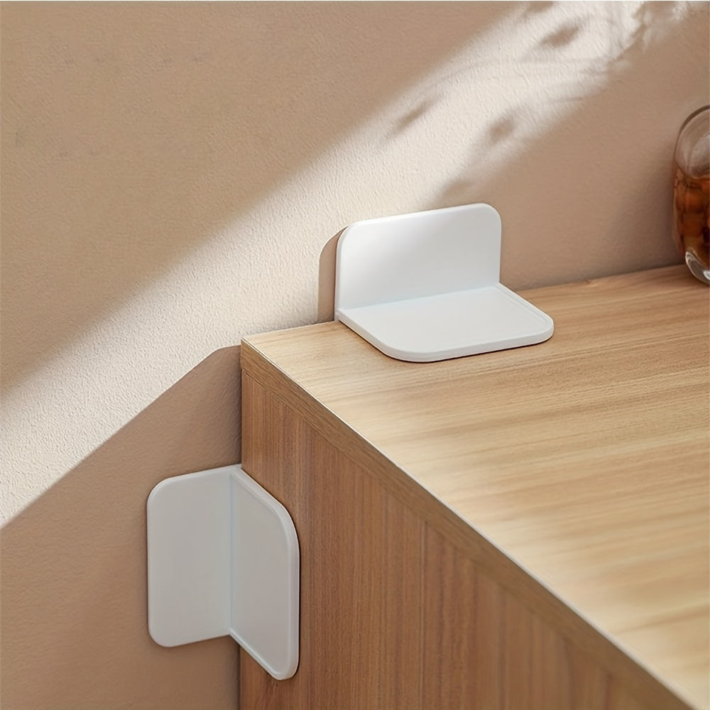 2pcs Child Safety Protector Anti Tipping Holder Punch Drawer Retainer
