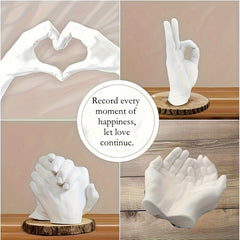 DIY Couple Hand Model Set 3D Clone Hand & Foot Create Lasting Memory Souvenir