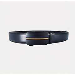 Men's Leather Business Belt Automatic Buckle Belts