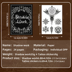 Gothic Shadow Book Journal for Witchcraft Tarot Readings