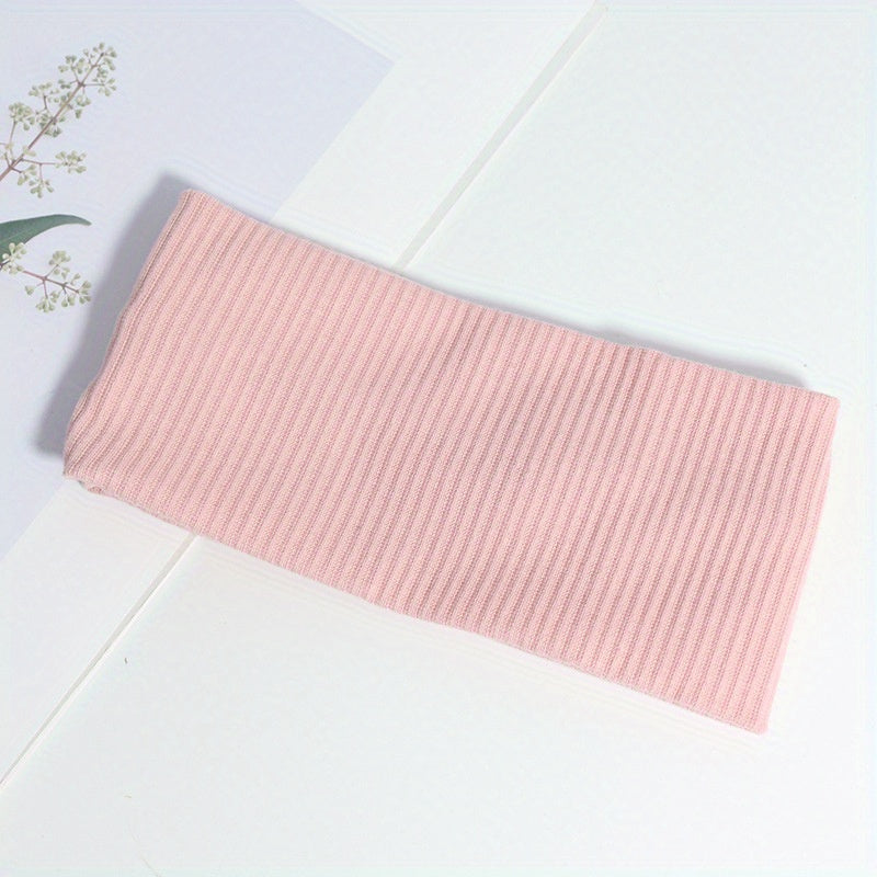 Multicolor Wide Headbands Women Elastic Thick Sweatband Non Slip