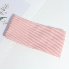Multicolor Wide Headbands Women Elastic Thick Sweatband Non Slip