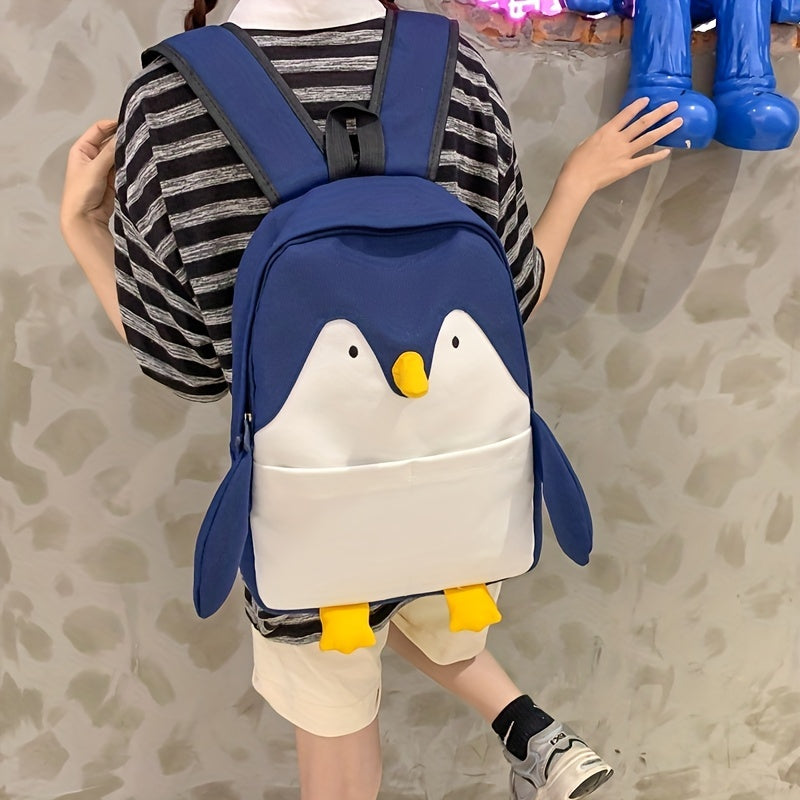 Canvas Backpack Large Capacity Cartoon Backpack
