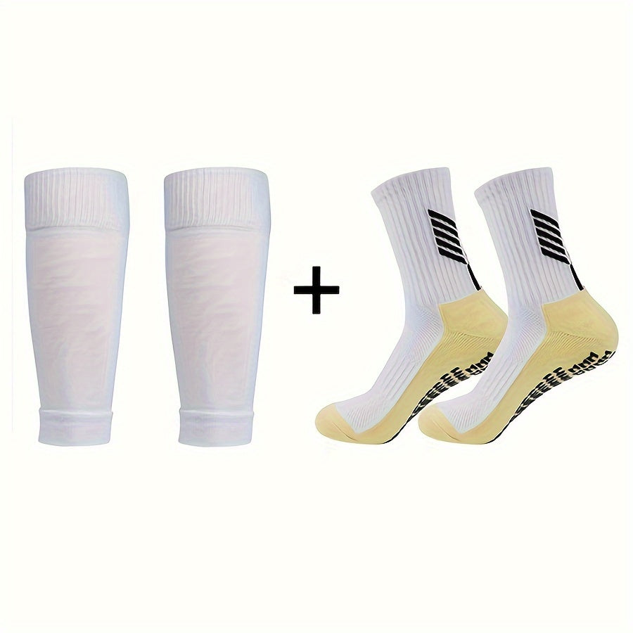 Striped Print Sports Socks & Leg Warmers
