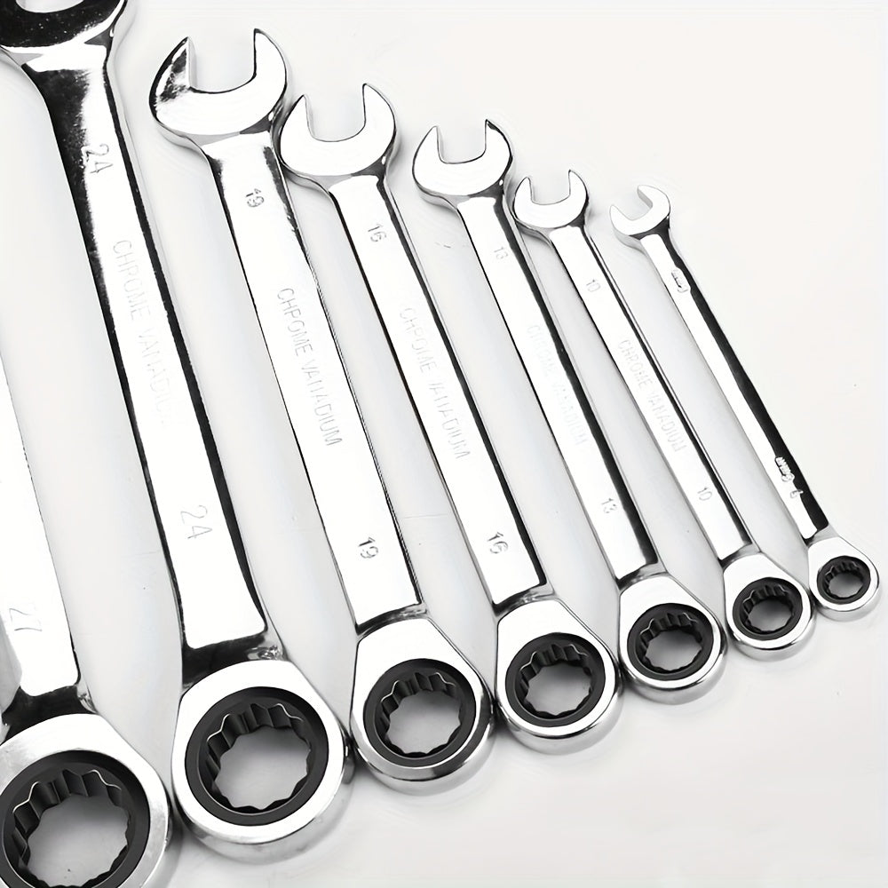 6MM 17MM Ratchet Wrenches Universal Spanners Car Repair Hand Tools