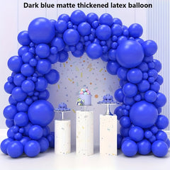 22pcs 25.4cm Dark Matte Thickened Latex Balloons Wedding Decorations