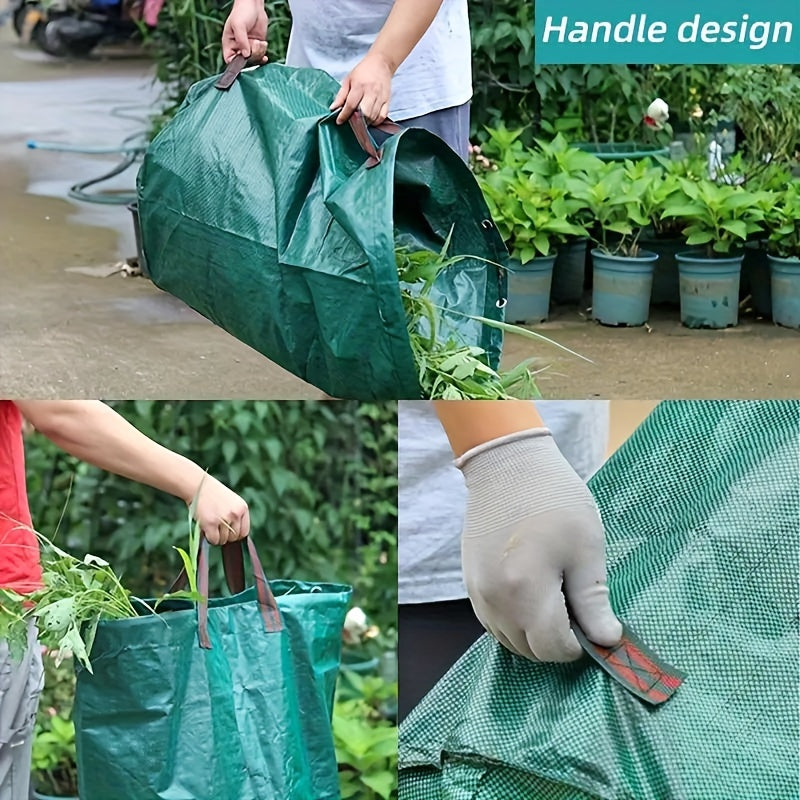 1 Pack Garden Pp Deciduous Bag Corrosion resistant Green Deciduous Storage Bag