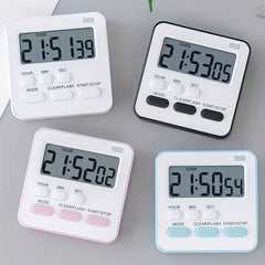 Kitchen Timer Countdown Reminder Small Clock English Version Alarm Clock