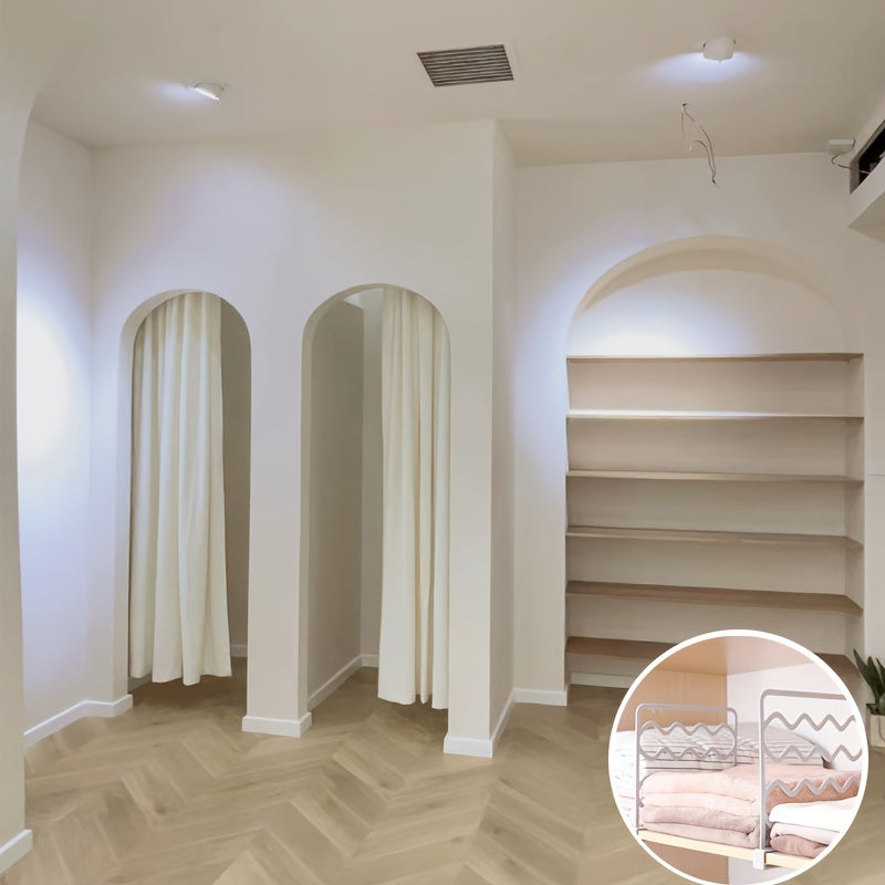 Wire Shelf Dividers for Improved Vertical Storage Organization