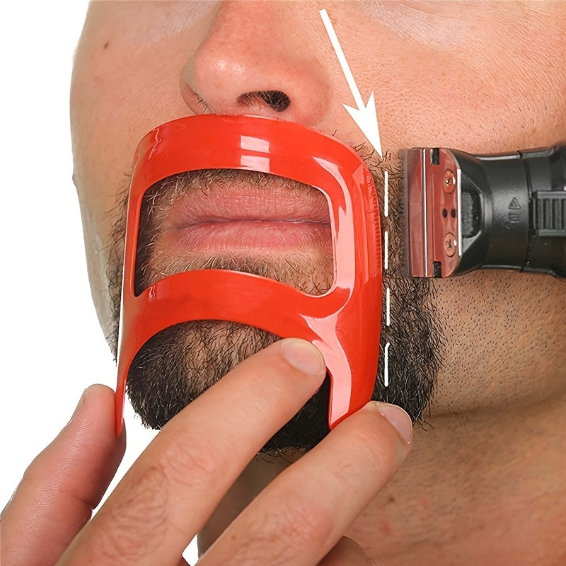 Goatee Beard Shaper Shaving Template For Men Self Cut Guide