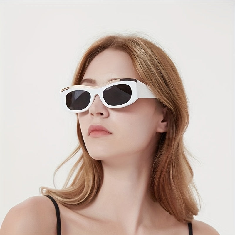 Y2K Monobrow Sunglasses UV400 for Beach Party Club