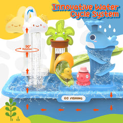 Kids Play Kitchen Toy with Utensil Pretend Playset