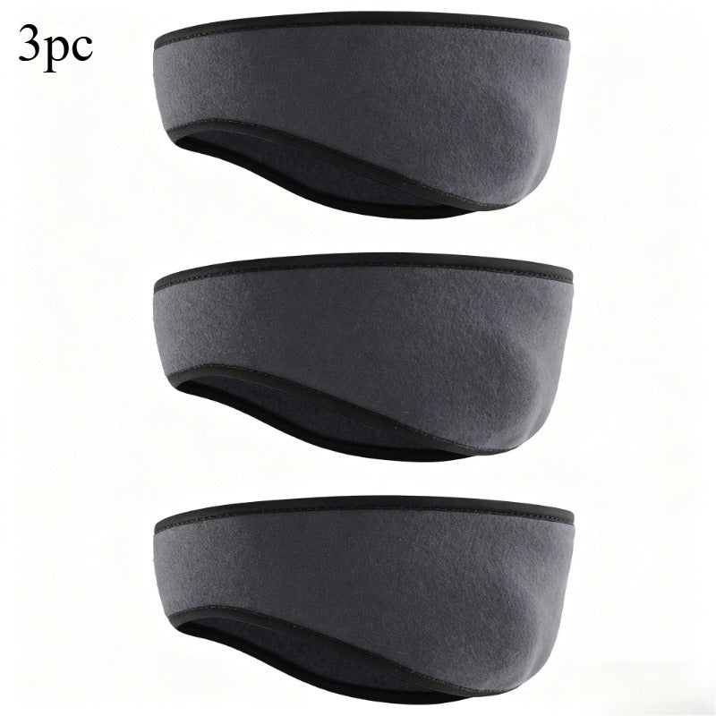 Winter Polarfleece Earmuff Unisex Headband Cozy Boho Style