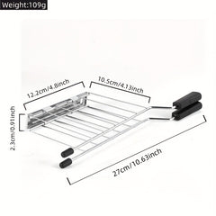 Stainless Steel Sandwich Rack Sandwich Plier For Toaster