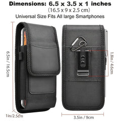Men's Nylon Waist Bag with Buckle &ndash; Phone/Card/Coin Holder