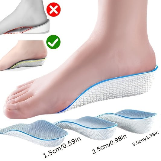 Arch Support Inner Heightening Insoles Breathable Sports Half Cushion