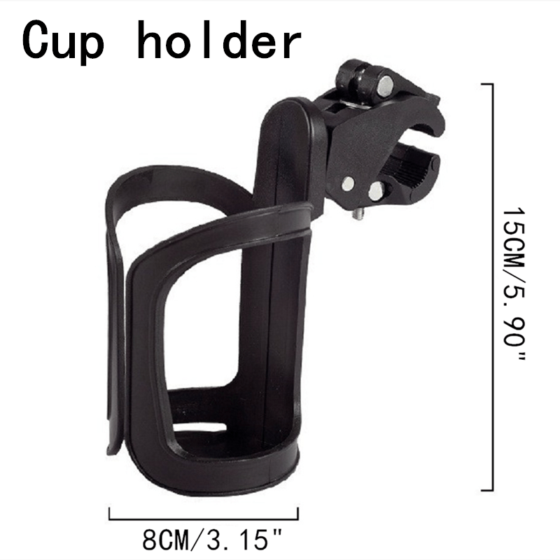 2-in-1 Cup Holder & Phone Holder for Stroller or Bike