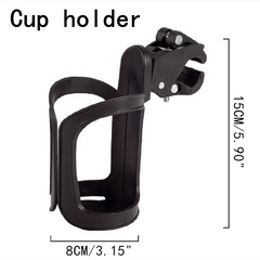 2-in-1 Cup Holder & Phone Holder for Stroller or Bike