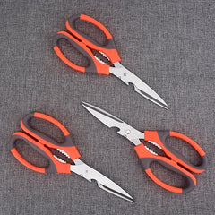 Stainless Steel Multifunctional Kitchen Scissors with Bottle Opener