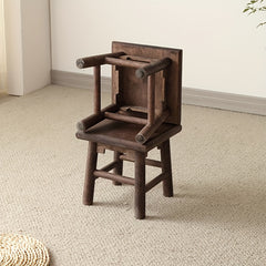 Antique Wooden Stool Sandalwood Walnut Board Stool Adult Small