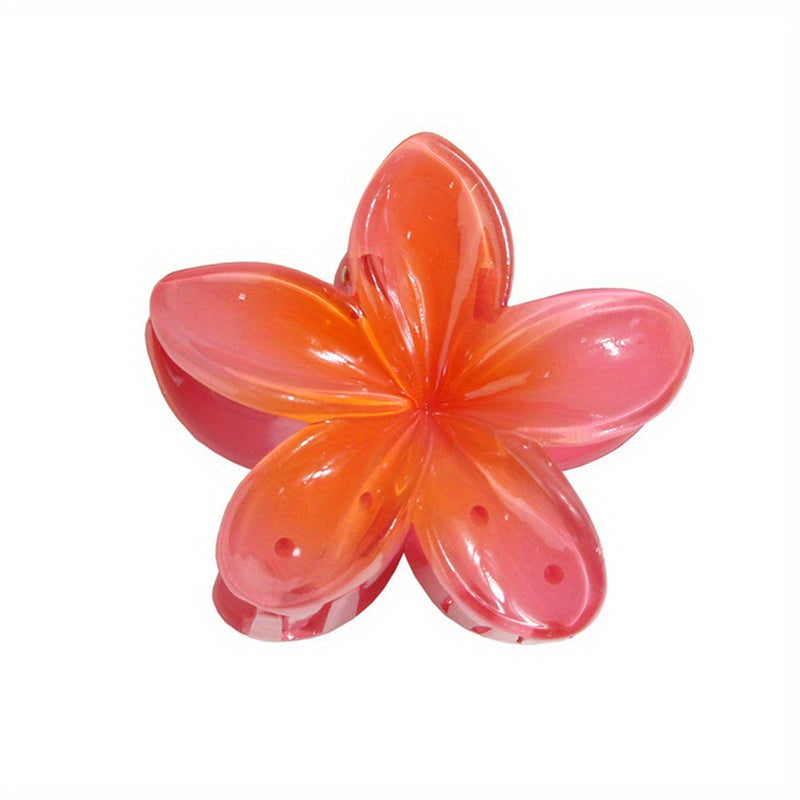Bauhinia Flower Hair Claw Shark Claw Hair Accessories For Girls Women