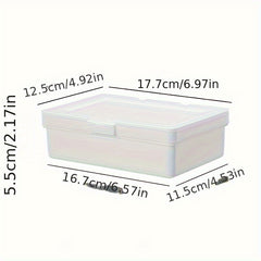 1PC Household Drawer Storage Box Stationery Sorting Box Mask Storage Case