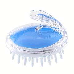 Silicone Shampoo Brush Head Massage Hair Wash Comb