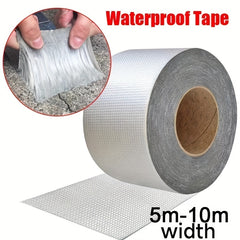 Waterproof Aluminum Foil Butyl Tape High Temp Resistant Sealing Self Adhesive
