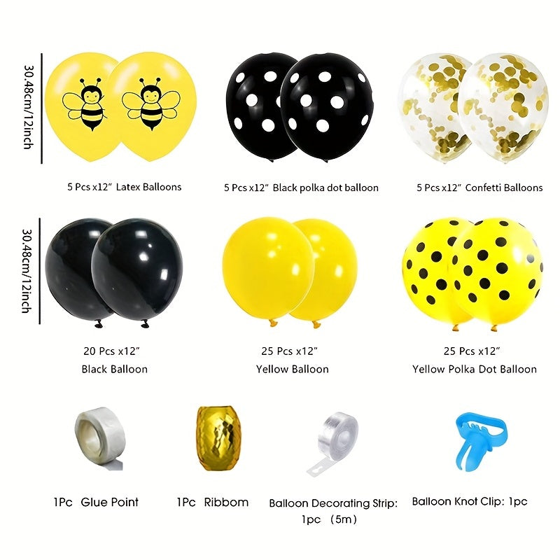 Bee Theme Balloon Scene Decorations for Parties