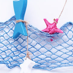 Mediterranean Decorative Fishing Net with Thick Rope for Wall Decoration