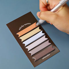 120pcs Morandi Gradient Stickey Notes Set