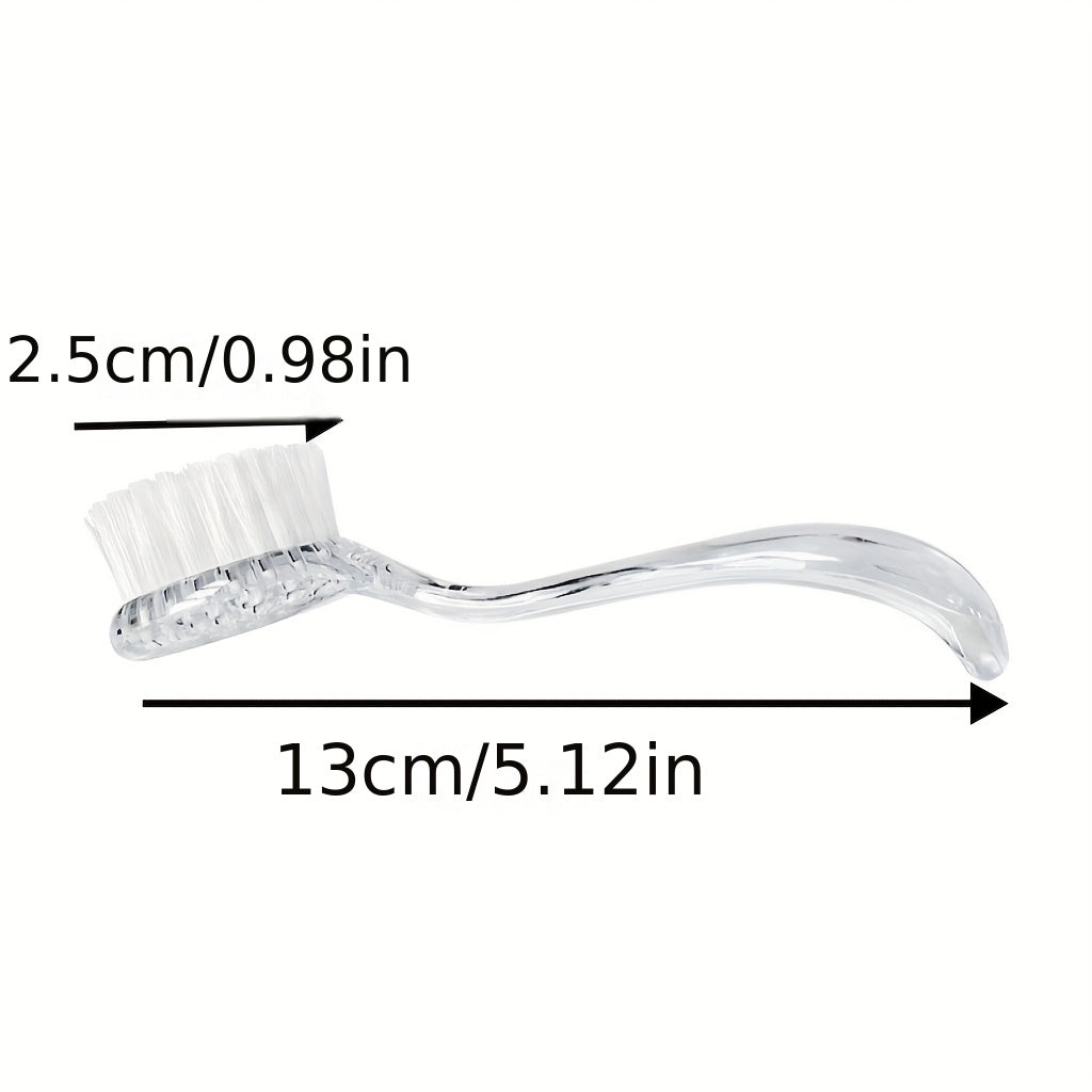 Clear Hamster Massage Brush Small Pet Cleaning Brush