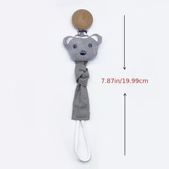 Secure Pacifier Chain & Teether Clip for Baby