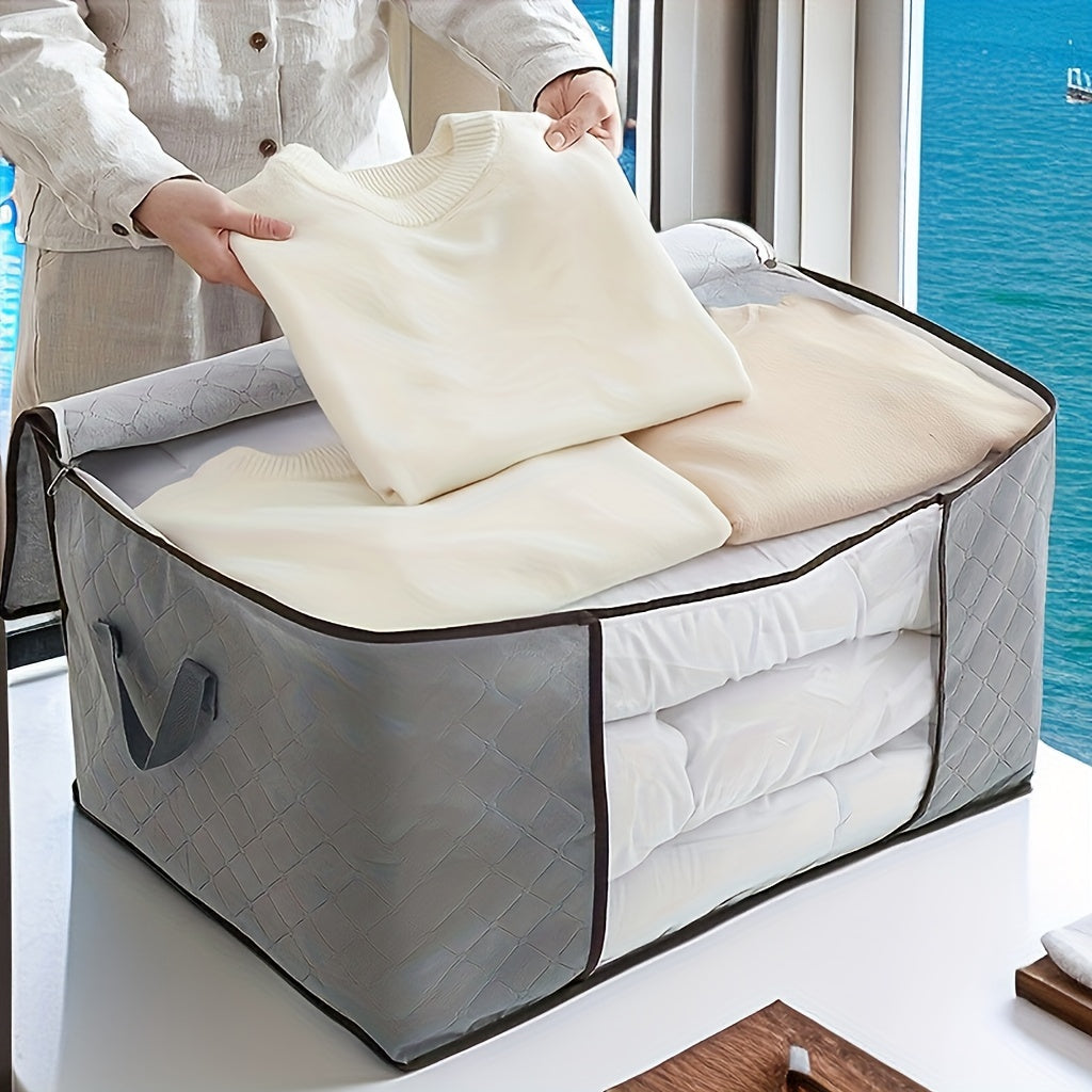 90L Clothes Storage Bag Organizer Containers for Bedroom Closet