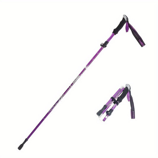 Portable Foldable Trekking Pole Lightweight for Hiking Camping Climbing