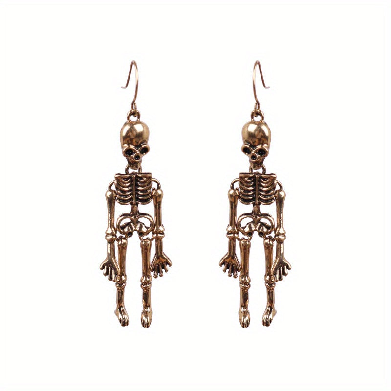 Metal Skull Charm Halloween Jewelry Gift