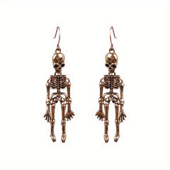 Metal Skull Charm Halloween Jewelry Gift