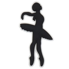 12pcs Ballet Theme Decorative Charms For Clogs Sandals PVC Shoes