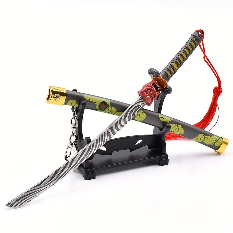 Mini Onimaru Kunizuna Katana Model Weapon House Decoration Ornaments Holder